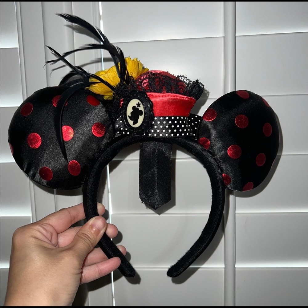 DISNEY WORLD Disneyland Parks Exc Victorian Cameo Minnie Mickey Ears